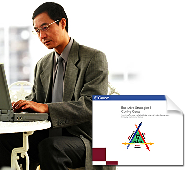 man at desk